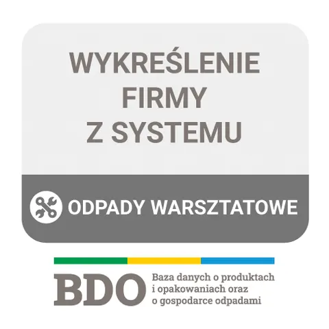 Usługa wykreślenia z BDO - branża automotive / motoryzacyjna