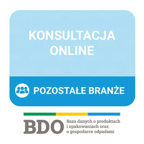 Usługa konsultacji wobec obowiązków BDO - pozostałe branże np. sprzedawcy e-commerce