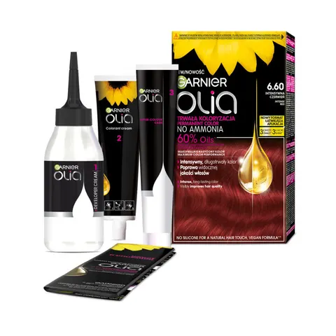 Garnier Olia farba do włosów 6.60 Intensywna Czerwień