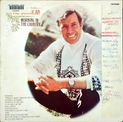 Val Doonican: Morning in the Country LP 6326015 Philips EX