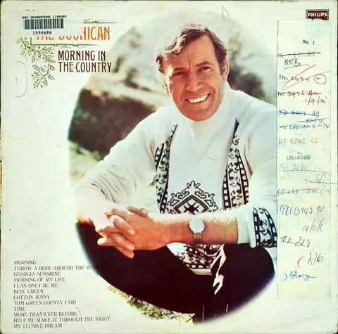 Val Doonican: Morning In The Country LP 6326015a PHILIPS EX