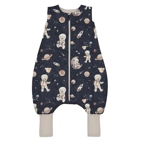 Śpiworek z nogawkami LIGHT Space Teddy Dark 1 tog r.S BabySteps
