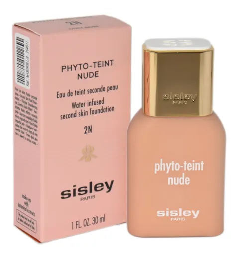 SISLEY PHYTO TEINT NUDE WATER INFUSED SECOND SKIN FOUNDATION 2N IVORY BEIGE 30ML