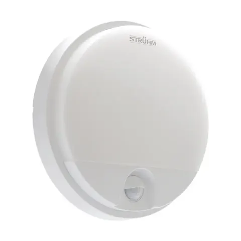 Plafoniera hermetyczna z czujnikiem ruchu PEDRO LED SC 15W WHITE NW