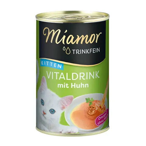 Miamor Vitaldrink Kitten z Kurczakiem Napój dla Kociąt 135ml