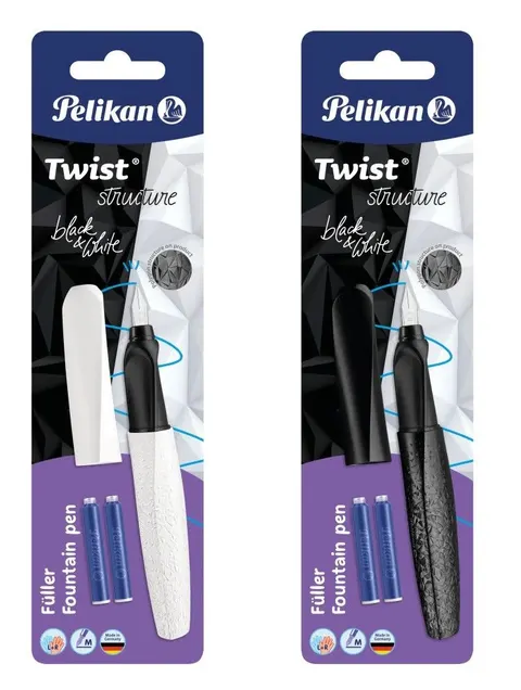 Pióro wieczne Twist białe/czarne B/C PELIKAN 824637