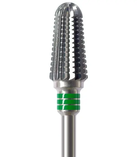 Frez protetyczny HF351QSCN-060 "zaokrąglony stożek" do nylonu i acetalu