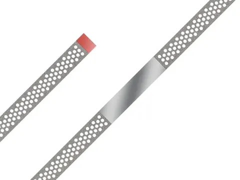 Dentystyczne paski FS3 P 10 szt. diamentowe perforowane