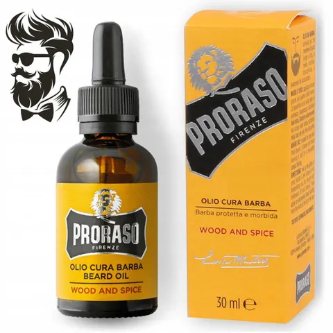 PRORASO Olejek do pielęgnacji brody NAWILŻAJĄCY, 30 ml