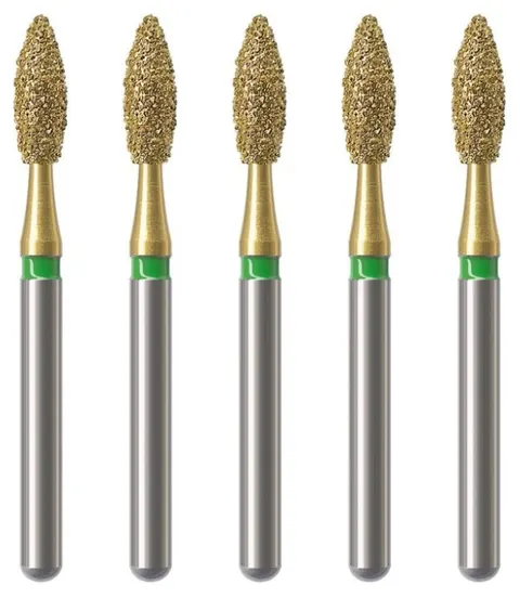 ABACUS Z368 5 szt. wiertło diamentowe "płomyk-jajko"