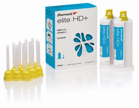 Elite HD+ II wars.light body normal niebieska 2x50ml+12 mixing tips