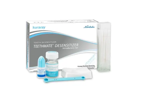 TEETHMATE DESENSITIZER Set proszek 6g + płyn 4,8ml + akcesoria