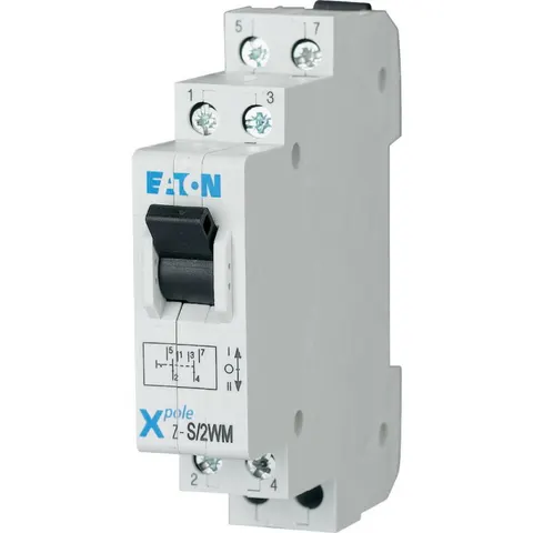 Przełącznik schodowy modułowy I-0-II 16A 1P(styk 1 przemienny); Z-S/WM, EATON