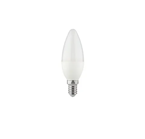 Żarówka LED świeczka IQ-LED C35 E14 3,4W-CW 470lm 6500K barwa chłodnobiała.