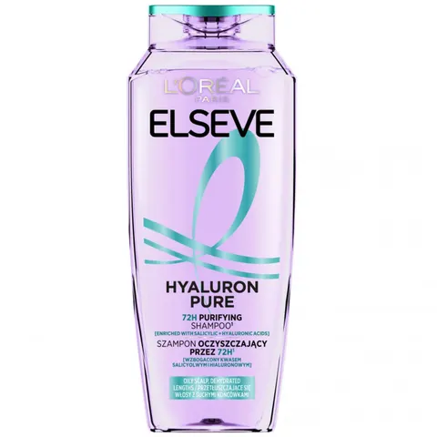 L'Oreal Paris Elseve Hyaluron Pure szampon oczyszczający 400ml