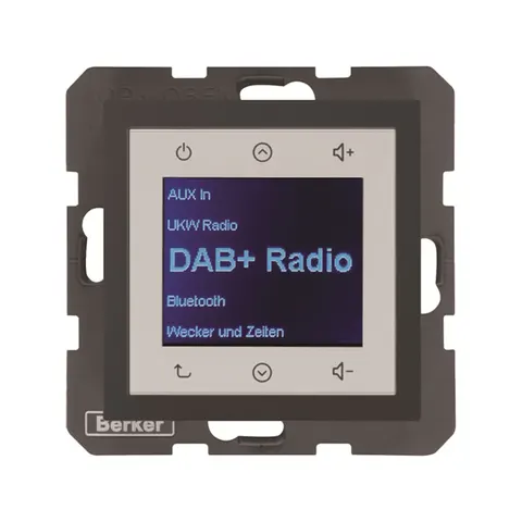 B.x Radio Touch DAB+ antracyt mat