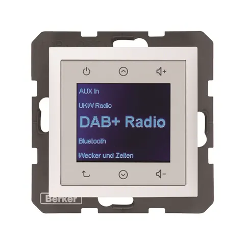 B.x Radio Touch DAB+ biały mat