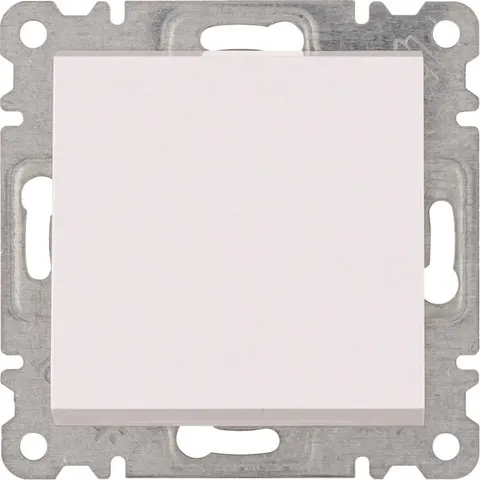 LUMINA Łącznik dwubiegunowy 10A 250V moduł biały; WL0060 HAGER