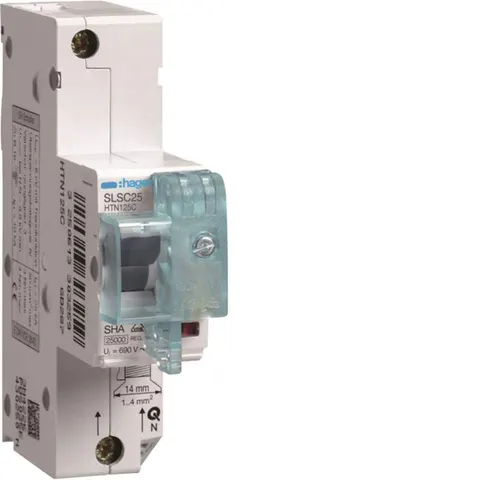 MCB SLS Wyłącznik nadprądowy selektywny 1P Cs 25A TS35