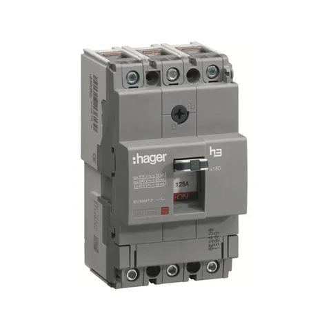MCCB Wyłącznik mocy x160 3P 25kA 100A TM