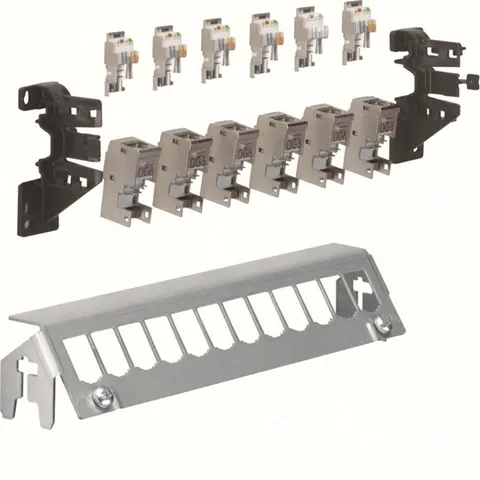 Patch-Panel 12M 6xRJ45 kat 6A ekranowane