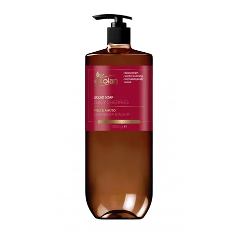 EKOLAN Mydło wpłynie SOCZYSTA WIŚNIA, 1000 ml
