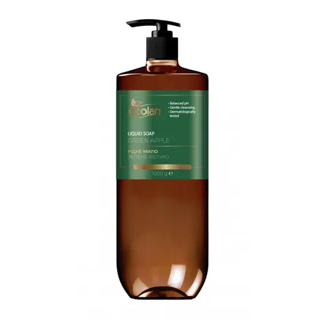 EKOLAN Mydło w płynie ZIELONE JABŁKO, 1000 ml