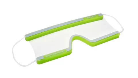 Osłona oczu pacjenta ISILUXX clear zielone 1szt