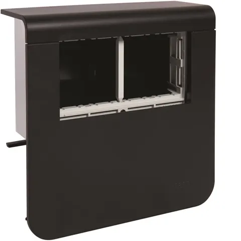 tehalit.SL Pusty nośnik urządzeń 20x80 45x45 czarny