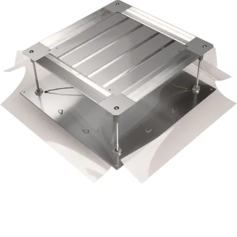 tehalit.UK Uniwersalna puszka podłogowa na płycie rozmiar 2 165-215mm stal