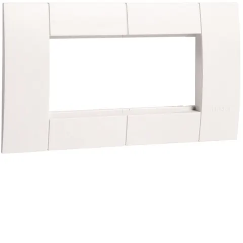 tehalit.WA Ramka montażowa 2-krotna 45x45mm biały