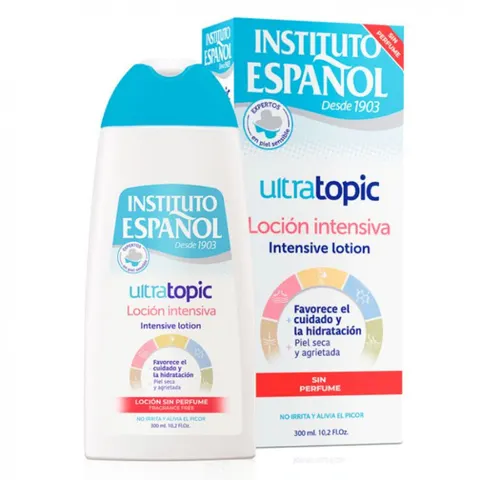 INSTITUTO ESPANOL ULTRATOPIC Mleczko do ciała dla skóry atopowej, 300 ml