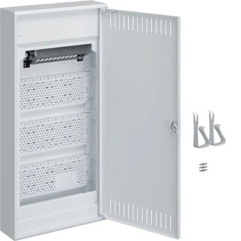 volta Rozdzielnica multimedialna natynkowa, 4-rzędowa, PatchPanel, 3 x gniazdo