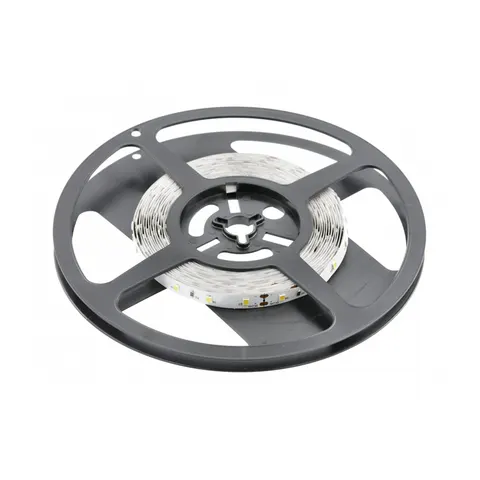 Taśma Flash 24V 2835, 300 LED zimny biały, 48W, bez żelu 8mm, Rolka 5m (2 kable)