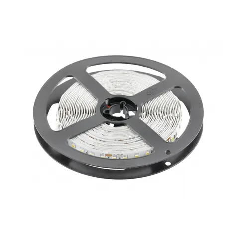 Taśma Flash 24V 2835, 600 LED neutralny biały 4000K, 78W, bez żelu 10mm, Rolka 5m (2 kable)