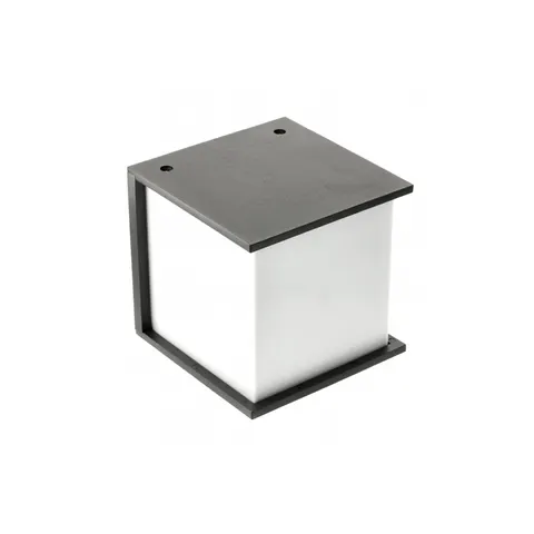 Oprawa elewacyjna LEO, E27, MAX. 18W, IP54, AC220-240V, 50/60Hz, czarna
