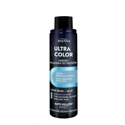 JOANNA ULTRA COLOR Płukanka do włosów NIEBIESKA, 150 ml