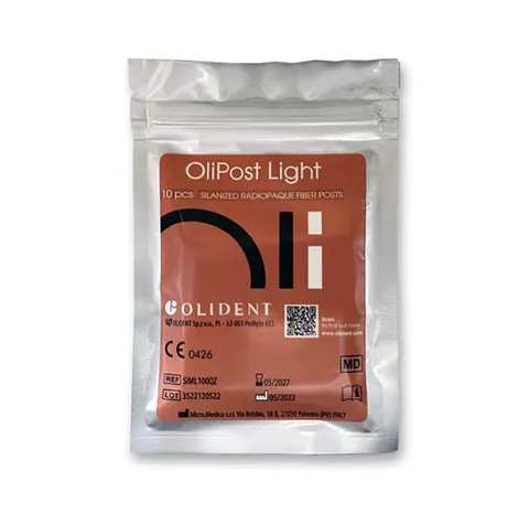 Olident Wkłady korzeniowe żółte 1,0mm 10szt.