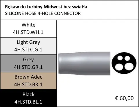 Rękaw do turbiny Midwest bez światła