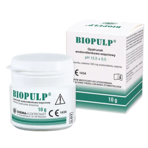 Biopulp Opatrunek wodorotlenkowo-wapniowy 10g