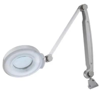 Lampa z lupą stołowa - powiększenie 2,25x