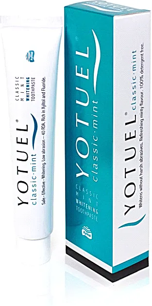 YOTUEL Toothpaste Classic 50ml - wybielająca pasta do zębów o współczynniku ścieralności 40RDA