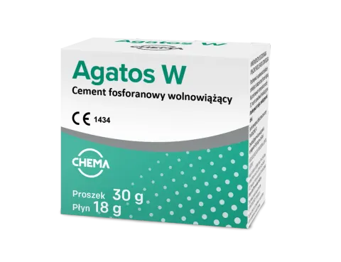 Cement fosforanowy wolnowiążący AGATOS W