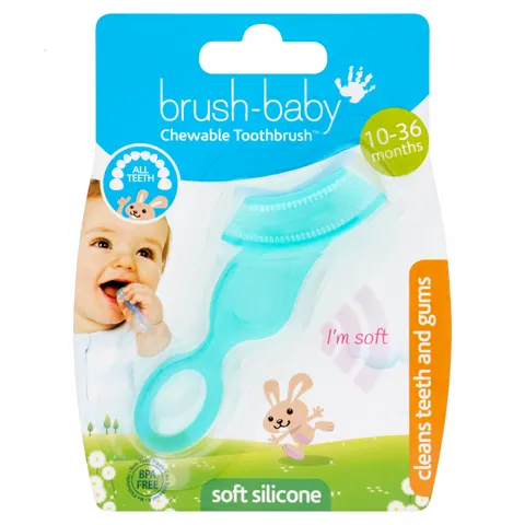 BRUSH-BABY CHEWABLE gryzak dla dzieci w wieku od 10-36 m