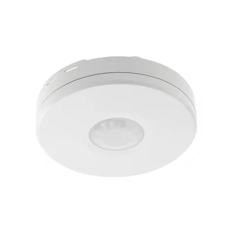 Czujnik ruchu CR-12, max.2000W, AC220-240V, kąt 360°,zasięg 8m, IP65, biały
