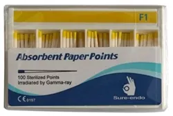 Sączki papierowe Sure-Endo - ProTaper (100szt.) F1