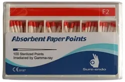 Sączki papierowe Sure-Endo - ProTaper (100szt.) F2