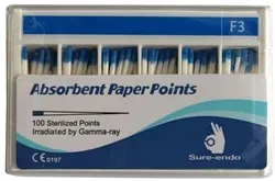 Sączki papierowe Sure-Endo - ProTaper (100szt.) F3
