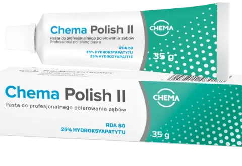 Chema Polish II -Pasta do polerowania koron i szyjek zębów 35gi