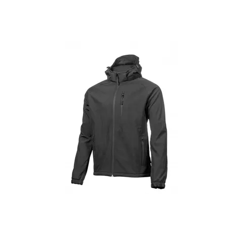 DITTER kurtka softshell z kapturem czarna 3XL (58)